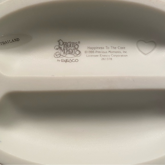 Precious Moments. “Happiness To The Core” Shares Apples With Puppy 1996 Vintage - Picture 7 of 12